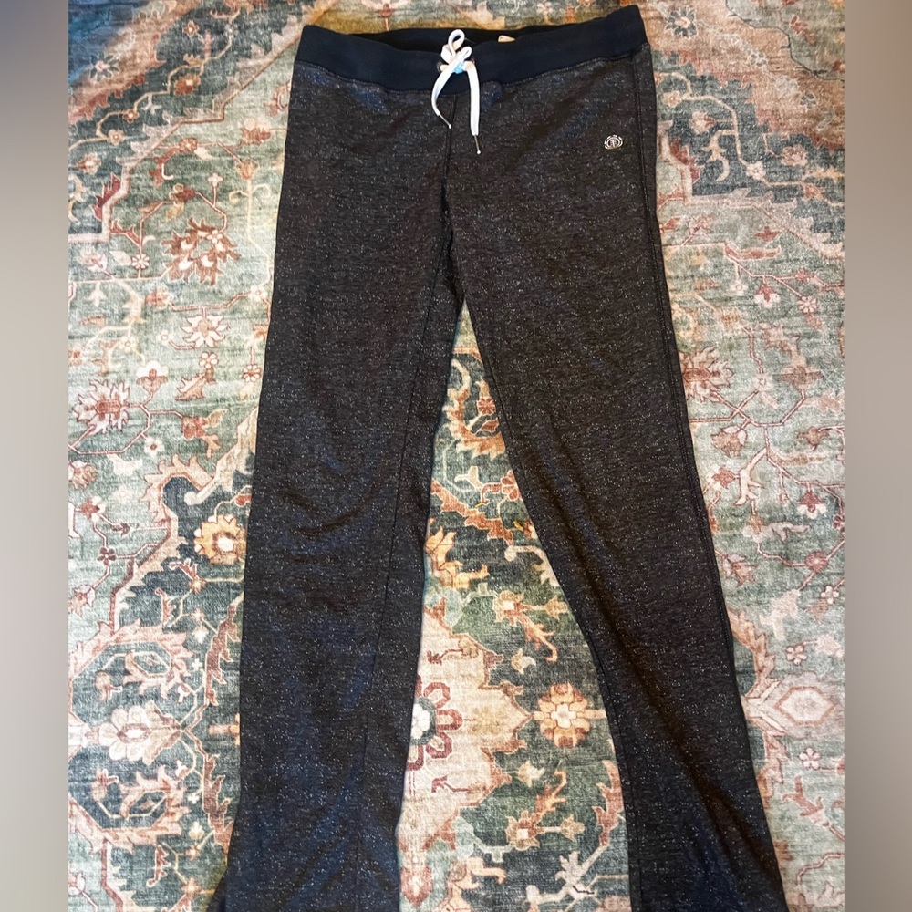 Black Jogger Pants with Logo